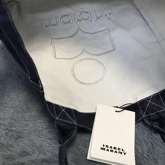 Isabel Marant Yenky Logo Tote Bag - Picture 3 of 4